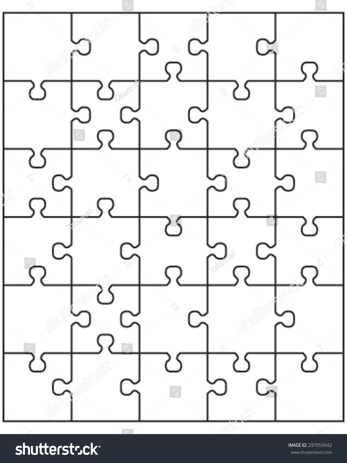 矢量图的白色拼图,单独的块-背景\/素材,抽象-海