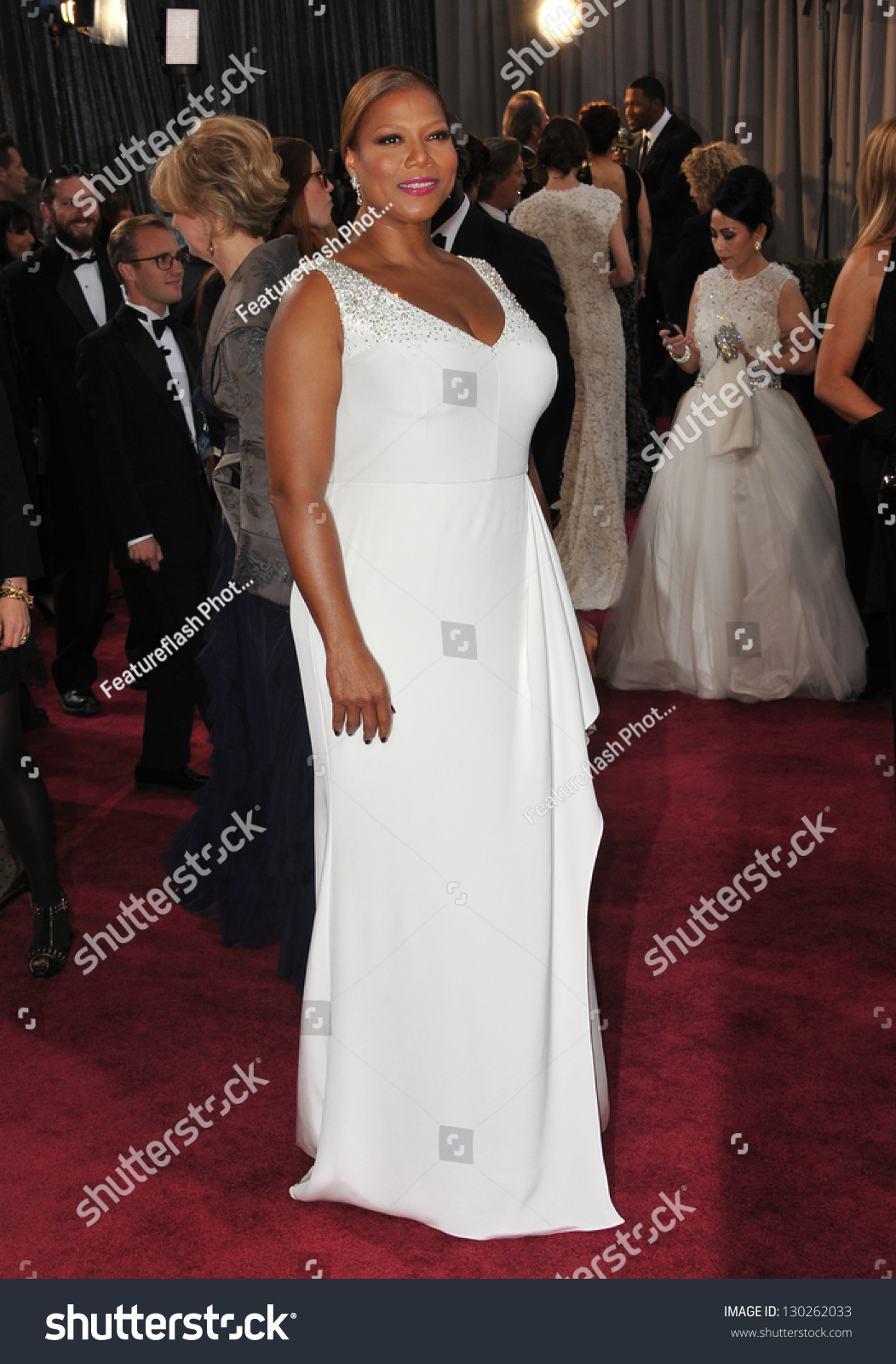 奎恩61拉提法在第85届奥斯卡颁奖典礼在杜比剧院,好莱坞.